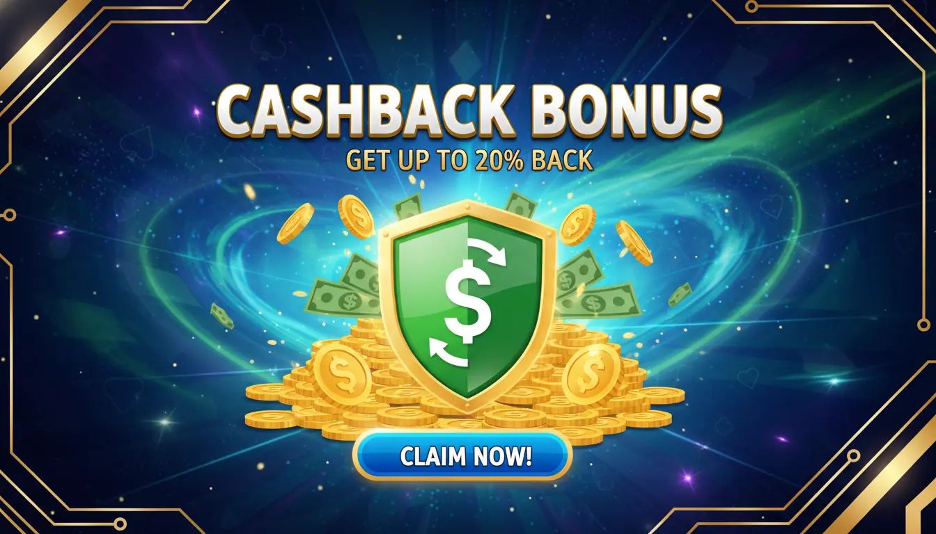 Casinia cashback bonus